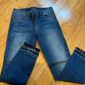 Slim ankle jeans with embellishments